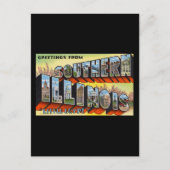 Groeten uit Zuid-Illinois Little Egypt Briefkaart (Voorkant)