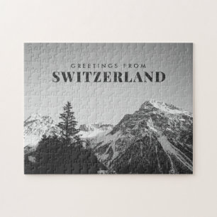 Groeten uit Zwitserland Legpuzzel