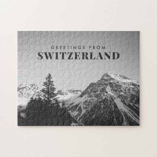 Groeten uit Zwitserland Legpuzzel (Horizontaal)