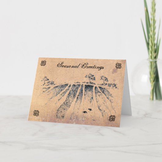 groeten van Alexandra Cook o.a. Linandara Feestdagen Kaart (Voorkant)