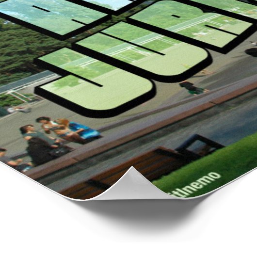 Groeten van Anarchist Seattle. Poster (Hoek)