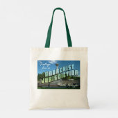 Groeten van Anarchist Seattle. Tote Bag (Achterkant)