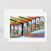 Groeten van Ann Arbor, Michigan. Briefkaart (Voorkant / Achterkant)