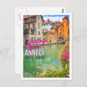 Groeten van... Annecy - Briefkaart (Voorkant / Achterkant)