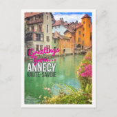 Groeten van... Annecy - Briefkaart (Voorkant)