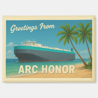 "Groeten van ARC Honor" magneet