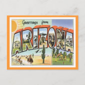 Groeten van Arizona Briefkaart (Voorkant)