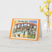 Groeten van Arizona Kaart (Gele Bloem)