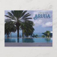 Groeten van Aruba Cruise Briefkaart