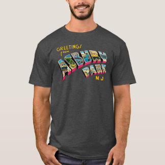 Groeten van Asbury Park meisje T-shirt