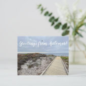Groeten van Asilomar! Briefkaart (Staand voorkant)