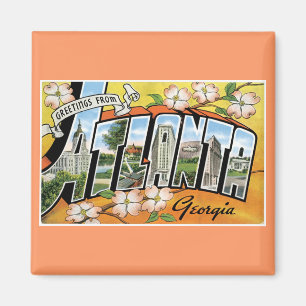 Groeten van Atlanta, GA! Magneet