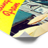 groeten van Atlantic CIty New Jersey Poster (Hoek)