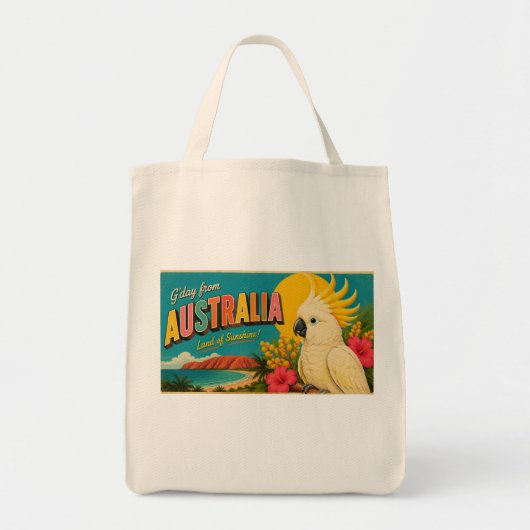 Groeten van Ayers rock, Australië Tote Bag (Voorkant)