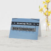 Groeten van Bentonsport Kaart (Gele Bloem)