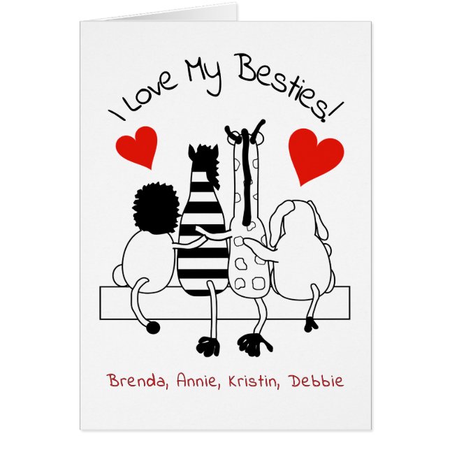 Groeten van beste vrienden (Voorkant)