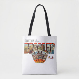 Groeten van Bradley Beach New Jersey Tote Bag