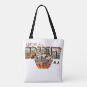 Groeten van Bradley Beach New Jersey Tote Bag (Achterkant)