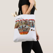 Groeten van Bradley Beach New Jersey Tote Bag (Dichtbij)
