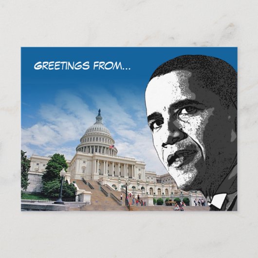 Groeten van... - BRIEFKAART - SJABLOON (Voorkant)