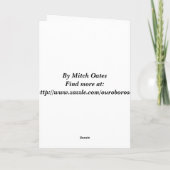 Groeten van Caesar Feestdagen Kaart (Achterkant)