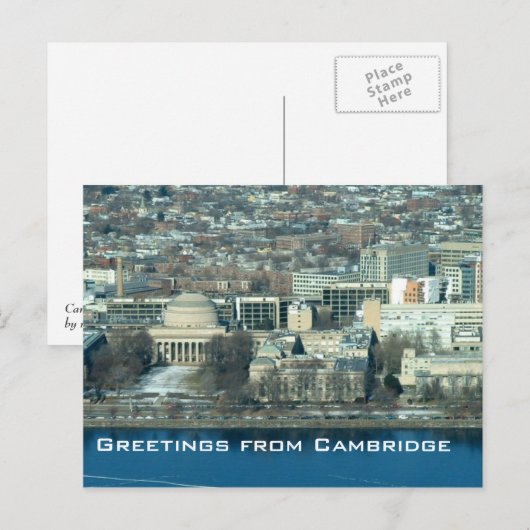 Groeten van Cambridge Briefkaart (Voorkant / Achterkant)