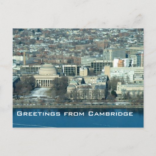 Groeten van Cambridge Briefkaart (Voorkant)