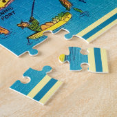 Groeten van Cape Cod 11x14 kaart Legpuzzel (Zijkant)