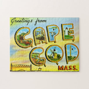 Groeten van Cape Cod Vintage Puzzel