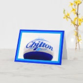 Groeten van Chilton Wisconsin! Kaart (Gele Bloem)