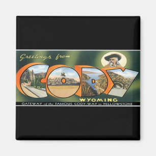 Groeten van Cody Magneet