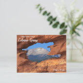 Groeten van Colorado Springs Briefkaart Pikes (Staand voorkant)