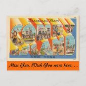 Groeten van Coney Island Briefkaart (Voorkant)