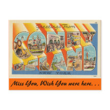 Groeten van Coney Island