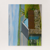 Groeten van Courtmacsherry Cork Jigzaag Puzzle Legpuzzel (Verticaal)
