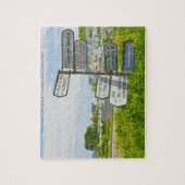 Groeten van Courtmacsherry Cork Jigzaag Puzzle Legpuzzel (Verticaal)