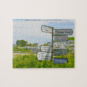 Groeten van Courtmacsherry Cork Jigzaag Puzzle Legpuzzel