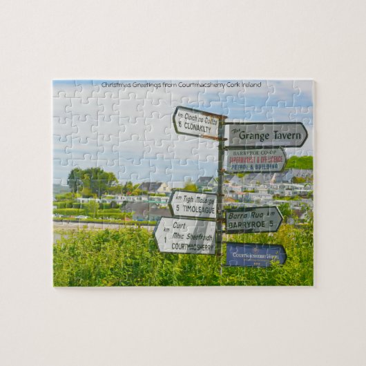 Groeten van Courtmacsherry Cork Jigzaag Puzzle Legpuzzel (Horizontaal)