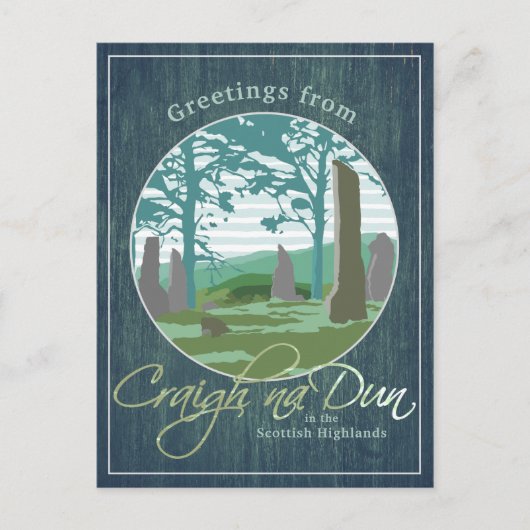 Groeten van Craigh na Dun Briefkaart (Voorkant)