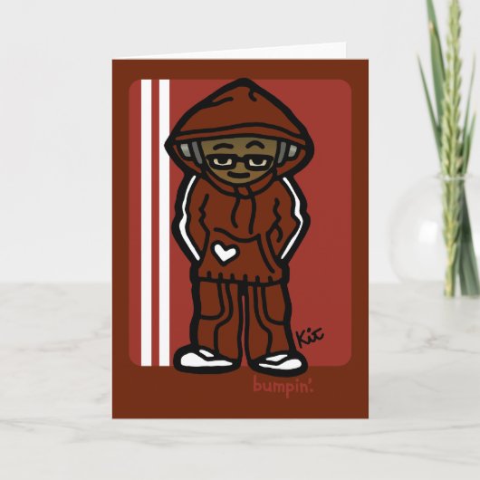 Groeten van Da Hood. Kaart (Voorkant)