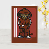 Groeten van Da Hood. Kaart (Gele Bloem)