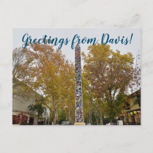 Groeten van Davis! Briefkaart