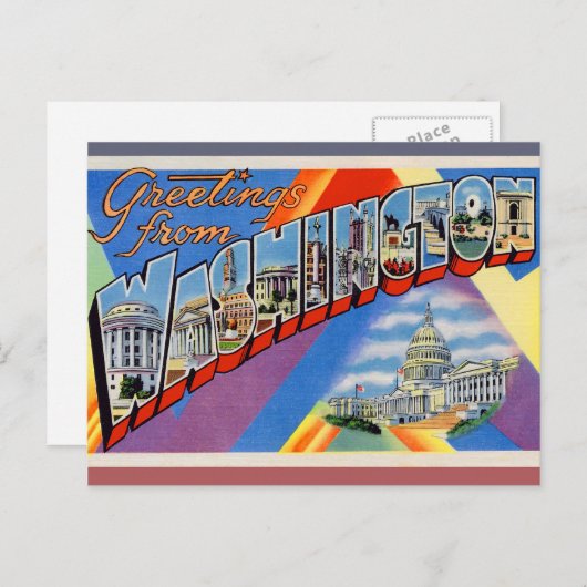 Groeten van DC Briefkaart (Voorkant / Achterkant)