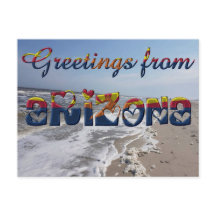 Groeten van de Amerikaanse vlag Arizona