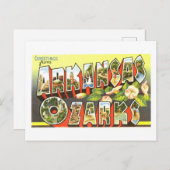  groeten van de Arkansas Ozarks Briefkaart (Voorkant / Achterkant)