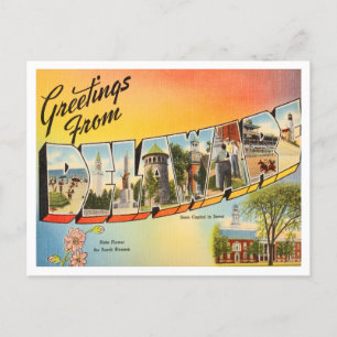 Groeten van de Dell Vintage-reis Briefkaart