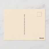 Groeten van de Duizend Eilanden Briefkaart (Achterkant)