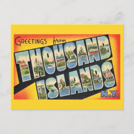 Groeten van de Duizend Eilanden Briefkaart
