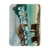 Groeten van de  kaart Bora Bora Bora Magneet (Verticaal)