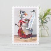 Groeten van de Kerstgans Kaart (Staand voorkant)